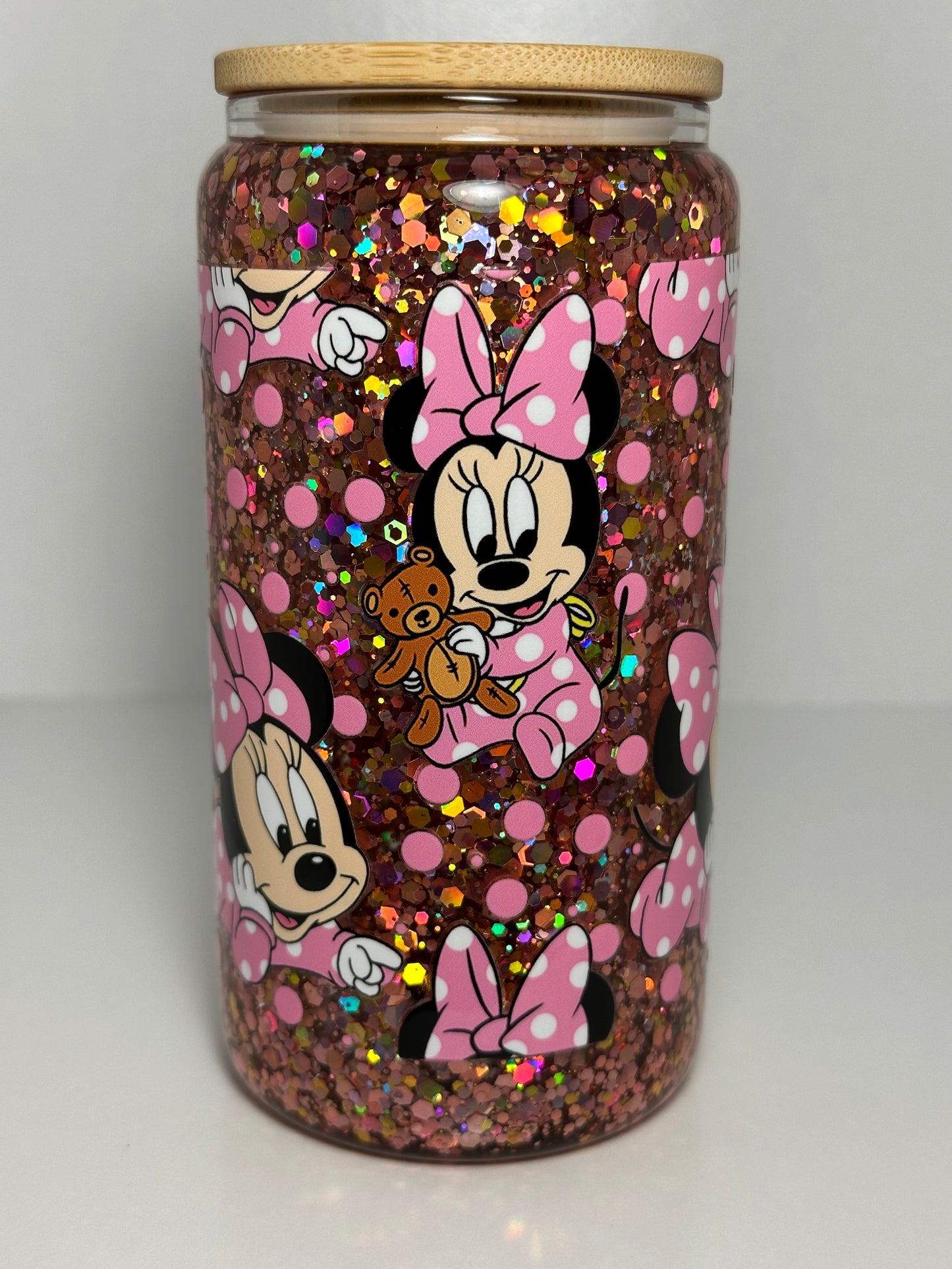 Baby Minnie Mouse Snow Globe Tumbler